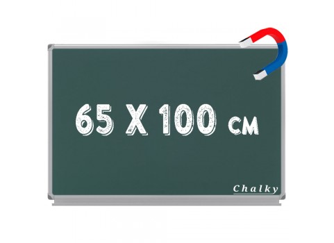 Chalky Manyetik Kara Tahta Yeşil Yüzey 65x100 cm